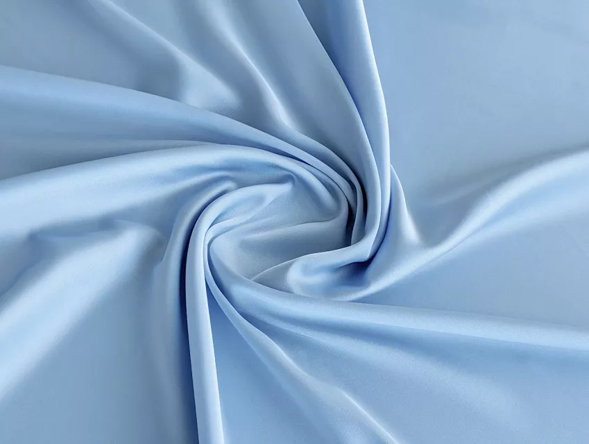Шовк сатин, сіро-блакитний - фото 1 - інтернет-магазин tkani-atlas.com.ua