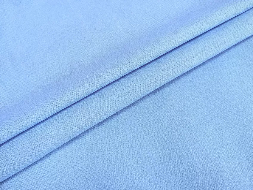 Льон віскоза сорочковий, блакитний - фото 1 - інтернет-магазин tkani-atlas.com.ua