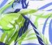 Штапель шелковистый пальмовые листья, синий (отрез 1,2 м) - фото 2 - интернет-магазин tkani-atlas.com.ua