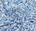 Штапель пейсли с цветами, синий джинсовый - фото 1 - интернет-магазин tkani-atlas.com.ua