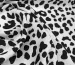 Штапель Бельмондо леопард, черный на белом (отрез 2,7 м) - фото 2 - интернет-магазин tkani-atlas.com.ua