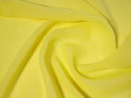 Шифон однотонный, желтый (отрез 1,3 м) - интернет-магазин tkani-atlas.com.ua