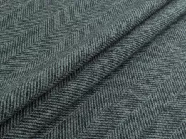 Каміла пальтова ялинка, сіро-м'ятний (відріз 0,4 м) - інтернет-магазин tkani-atlas.com.ua