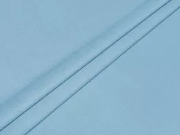 Стрейчевый коттон сатин, голубой (отрез 0,7 м) - интернет-магазин tkani-atlas.com.ua