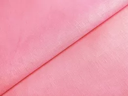 Льон котон сорочковий, рожевий зефір (відріз 1,9 м) - інтернет-магазин tkani-atlas.com.ua