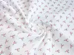 Котон кринкл квіточки, білий - інтернет-магазин tkani-atlas.com.ua