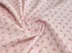 Коттон кринкл цветочки, светло-розовый - интернет-магазин tkani-atlas.com.ua