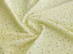 Котон кринкл дрібні квіточки, світлий жовтий - інтернет-магазин tkani-atlas.com.ua
