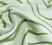 Креп шовк хвилі, оливковий - фото 3 - інтернет-магазин tkani-atlas.com.ua
