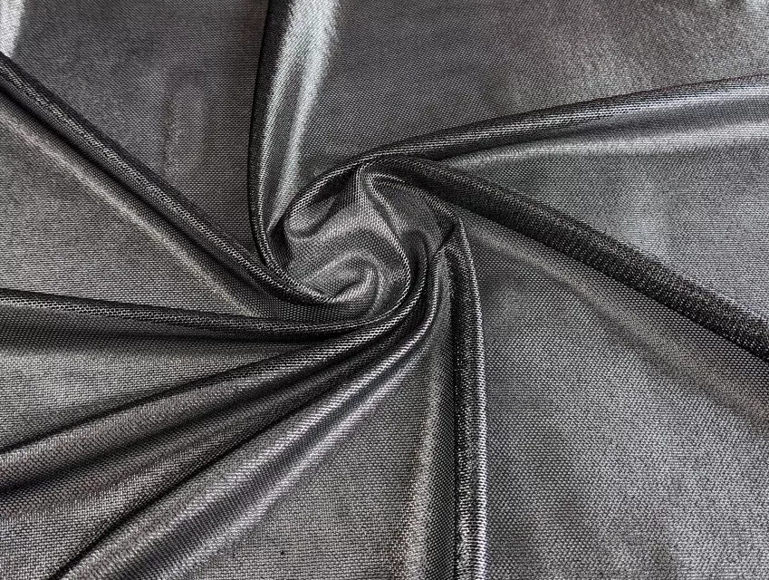 Сітка стрейч блиск, темне срібло - фото 1 - інтернет-магазин tkani-atlas.com.ua