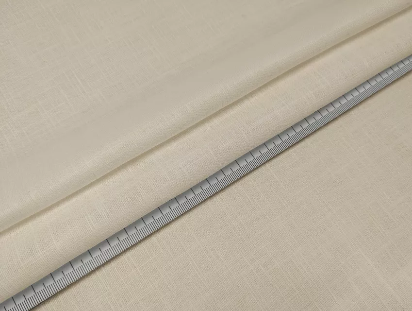 Льон Рамі, теплий бежевий - фото 1 - інтернет-магазин tkani-atlas.com.ua