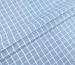 Котон клітинка жаккард, небесно-блакитний - фото 1 - інтернет-магазин tkani-atlas.com.ua