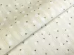 Коттон мережка мелкий цветочек, кремовый - интернет-магазин tkani-atlas.com.ua