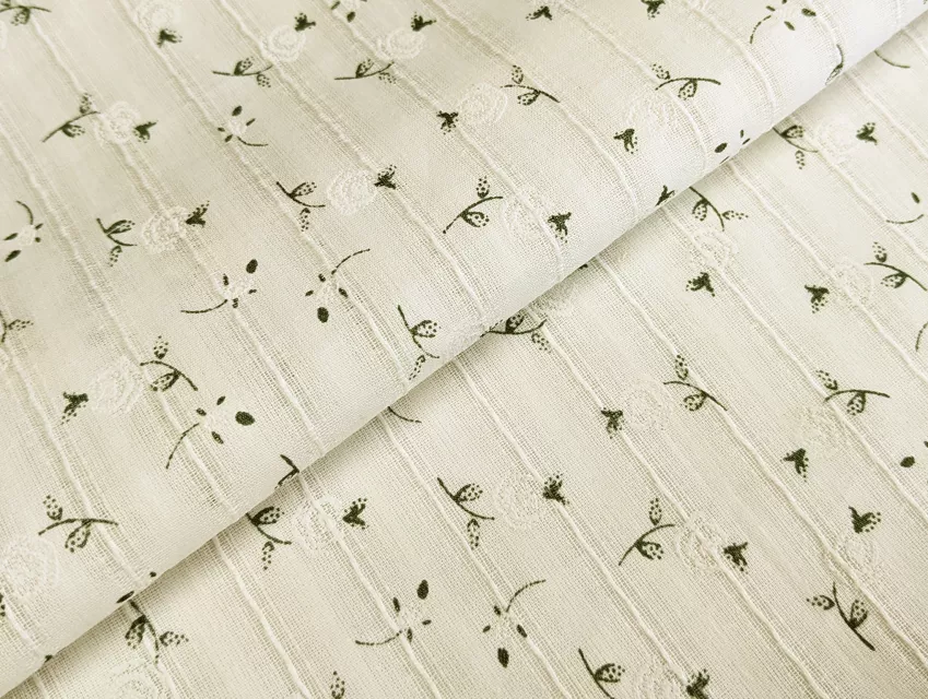 Котон мережка троянди, кремовий - фото 1 - інтернет-магазин tkani-atlas.com.ua