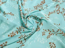 Шовк Армані плетіння, ментоловий - інтернет-магазин tkani-atlas.com.ua
