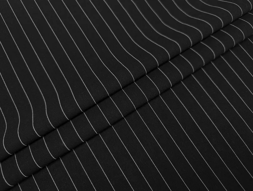 Костюмка тіар смужка 15 мм, чорний - фото 1 - інтернет-магазин tkani-atlas.com.ua