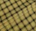 Вельвет стрейч клетка, горчичный с черным - фото 1 - интернет-магазин tkani-atlas.com.ua