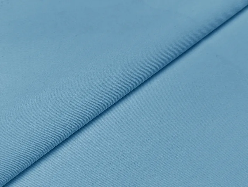 Джинс сорочковий, лазурно-блакитний - фото 1 - інтернет-магазин tkani-atlas.com.ua