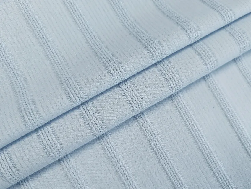 Котон прошва смужка 9 мм, блакитна лагуна - фото 1 - інтернет-магазин tkani-atlas.com.ua