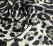 Костюмка шовковиста леопард, чорний з бежевим - фото 2 - інтернет-магазин tkani-atlas.com.ua