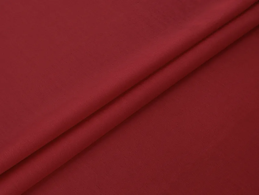 Поплін сорочковий з нейлоном, червоний - фото 1 - інтернет-магазин tkani-atlas.com.ua