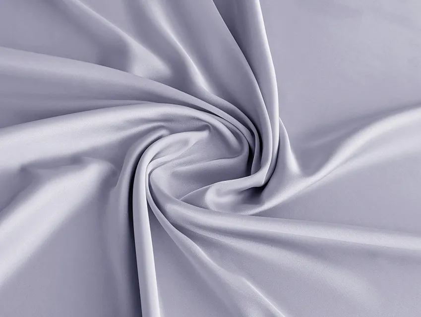 Шелк сатин, светло-лиловый (отрез 3 м) - фото 1 - интернет-магазин tkani-atlas.com.ua