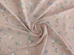 Шифон софт Грейс цветочная нежность, персиковый (отрез 2,5 м) - интернет-магазин tkani-atlas.com.ua