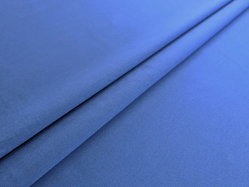 Костюмная Бостон, джинсовый (отрез 2,3 м) - фото 1 - интернет-магазин tkani-atlas.com.ua