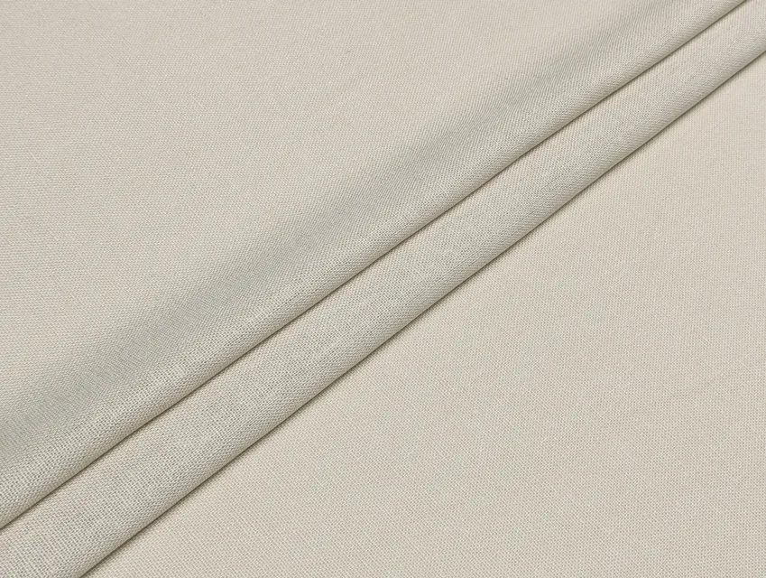 Лен вискоза уценка (текстильный брак), бежево-серый - фото 1 - интернет-магазин tkani-atlas.com.ua