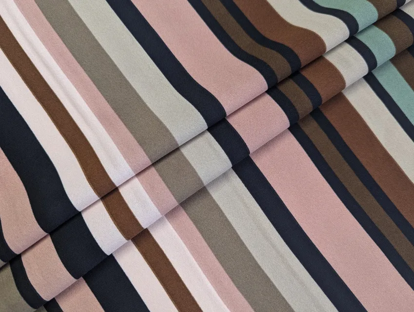 Американський креп малюнок, темний бежевий з коричневим - фото 1 - інтернет-магазин tkani-atlas.com.ua