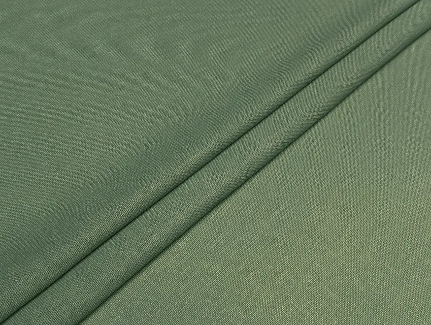 Льон віскоза 30/70, темна олива - фото 1 - інтернет-магазин tkani-atlas.com.ua