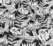 Шифон софт Грейс тропічний, чорно-білий (відріз 3,7 м) - фото 3 - інтернет-магазин tkani-atlas.com.ua