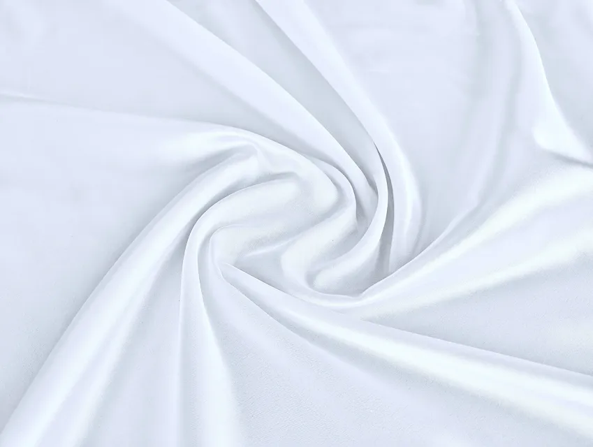 Атлас тонкий, білий (відріз 0,9 м) - фото 1 - інтернет-магазин tkani-atlas.com.ua