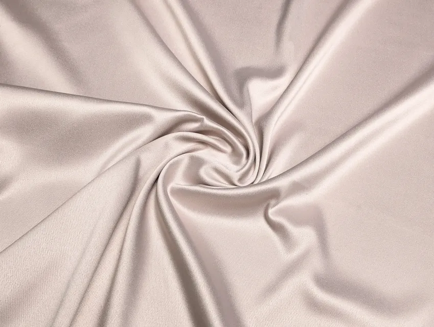 Атлас манго, нежная пудра (отрез 2,4 м) - фото 1 - интернет-магазин tkani-atlas.com.ua