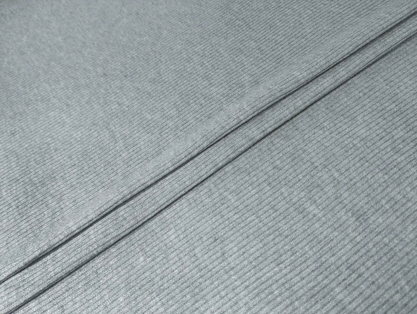 Бэби софт рубчик, серый (отрез 2,8 м) - фото 1 - интернет-магазин tkani-atlas.com.ua