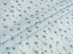 Батист точка цветочки, небесно-голубой (отрез 1,8 м) - интернет-магазин tkani-atlas.com.ua
