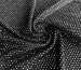Трикотаж паєтка, срібло на чорному - фото 1 - інтернет-магазин tkani-atlas.com.ua