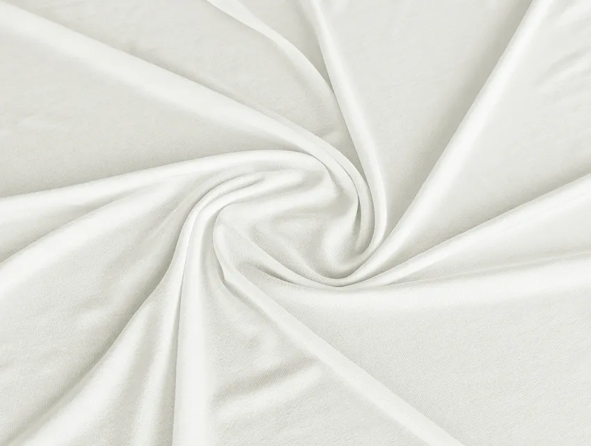 Віскозний трикотаж, молочний (відріз 1,7 м) - фото 1 - інтернет-магазин tkani-atlas.com.ua