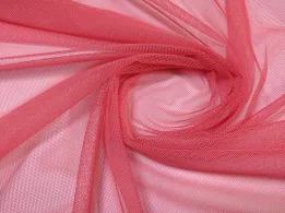 Сітка стрейч, кораловий (відріз 1 м) - інтернет-магазин tkani-atlas.com.ua