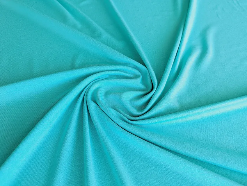 Віскозний трикотаж, лазурний - фото 1 - інтернет-магазин tkani-atlas.com.ua