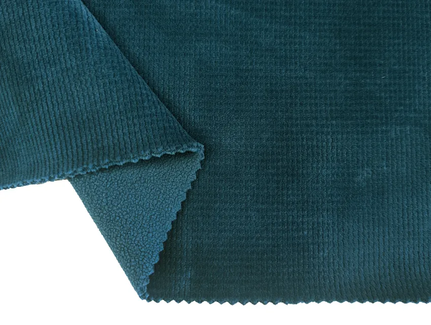 Трикотаж вельвет на флісі стільники, морська хвиля - фото 1 - інтернет-магазин tkani-atlas.com.ua