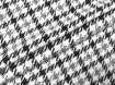 Костюмна твідова клітинка 40 мм, чорний на білому - інтернет-магазин tkani-atlas.com.ua