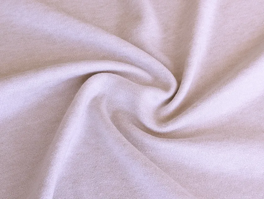 Ангора Королевская меланжевый, пудренный розовый - фото 1 - интернет-магазин tkani-atlas.com.ua