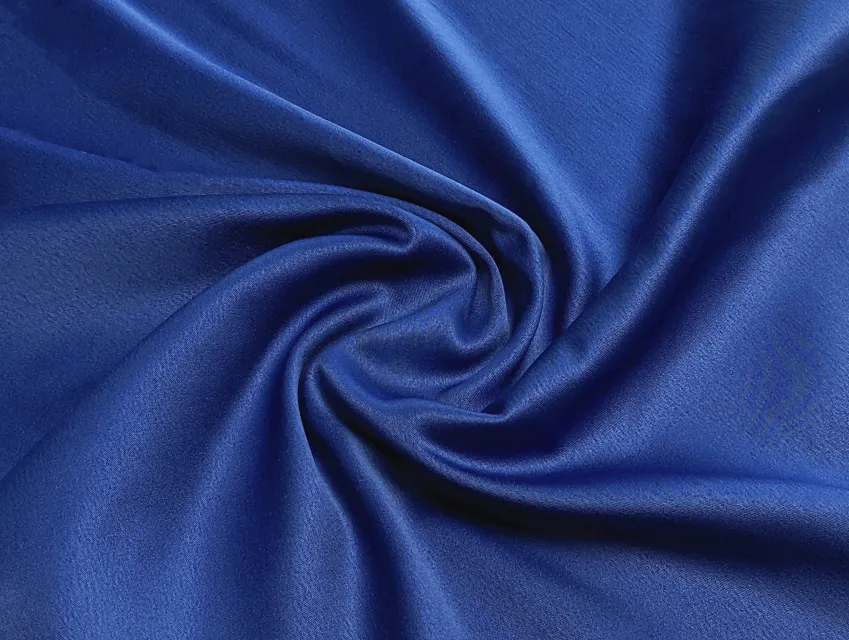 Атлас манго однотонний, електрик - фото 1 - інтернет-магазин tkani-atlas.com.ua