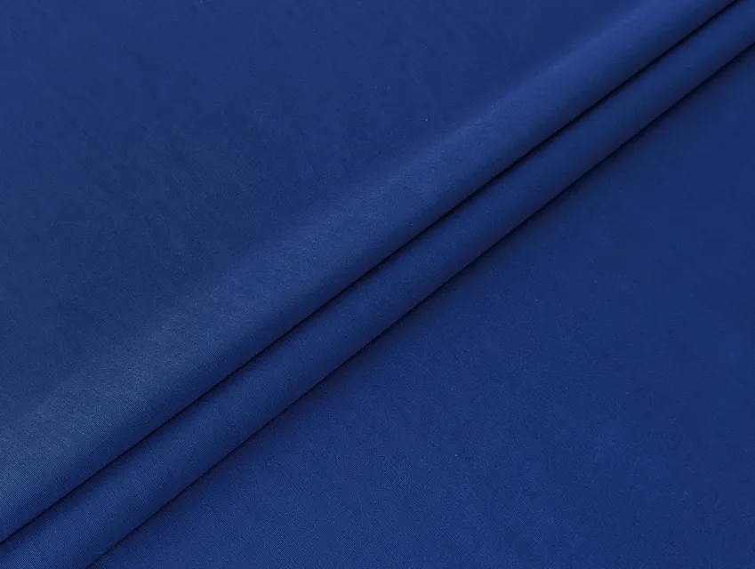 Поплін сорочковий стрейчевий, яскравий електрик - фото 1 - інтернет-магазин tkani-atlas.com.ua