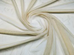Стрейчевая сетка, кремовый (отрез 3 м) - интернет-магазин tkani-atlas.com.ua