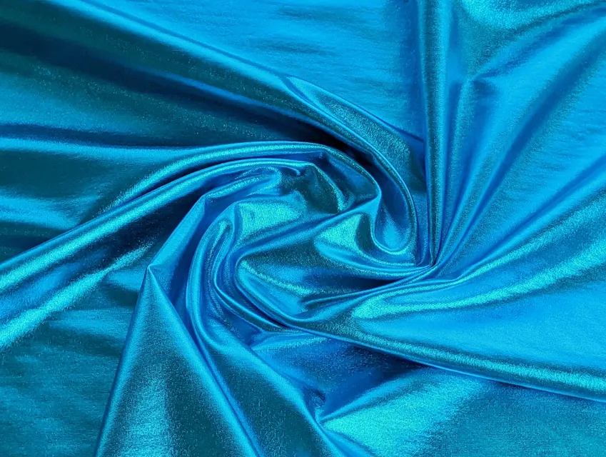 Трикотаж масло нарядне диско залите, бірюзово-блакитний - фото 1 - інтернет-магазин tkani-atlas.com.ua