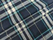 Коттон рубашечный крупная клетка, темно-синий с бирюзовым - интернет-магазин tkani-atlas.com.ua
