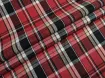 Котон сорочковий клітка 140 мм, червоний з чорним - інтернет-магазин tkani-atlas.com.ua