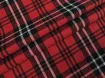 Котон сорочковий клітинка 120 мм, червоний з чорним - інтернет-магазин tkani-atlas.com.ua